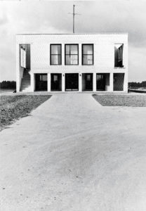 Kolhoosikeskus Peetris /  Kolkhoz centre in Peetri Village.  Valminud / Completed 1985